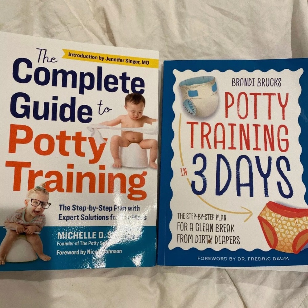 Bundle of potty training books